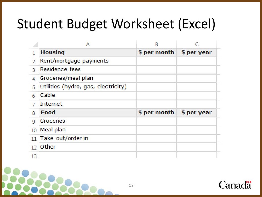 Wedding Budget Spreadsheet Template Excel