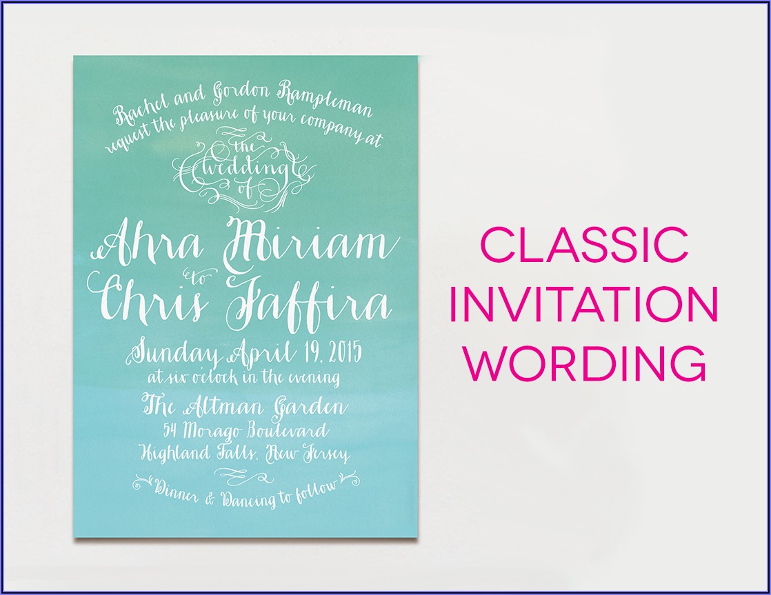 Wedding Invitation Email To Boss
