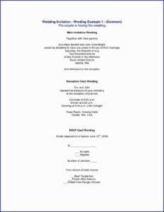 Wedding Invitation Etiquette Email