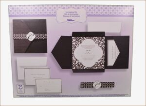 Wilton Wedding Invitation Kit Template