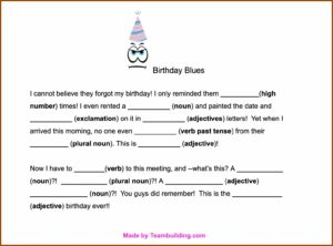 50th Birthday Programme Template