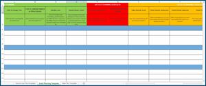 Advertising Campaign Schedule Template