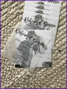 Affordable Rehearsal Dinner Invitations