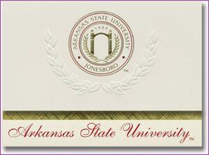 Arkansas State University Graduation Announcements