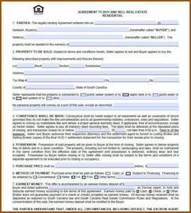 Auto Sales Agreement Template Word