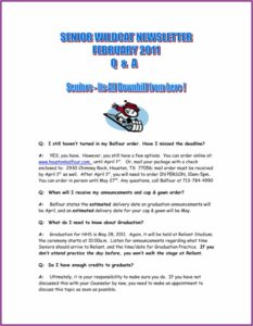 Balfour College Graduation Announcements