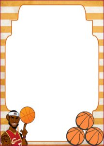 Basketball Birthday Invitations Templates Free