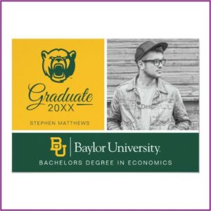 Baylor University Graduation Announcements