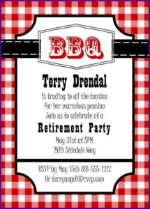 Bbq Invitation Wording Funny