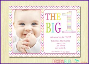 Birthday Invitation Message For Baby Girl