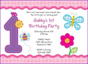 Birthday Invitation Quotes In English