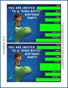 Birthday Playdate Invite Template
