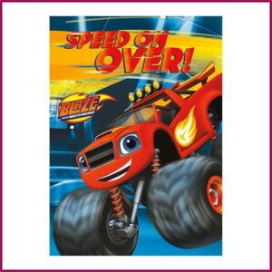 Blaze And The Monster Machines Birthday Invitations