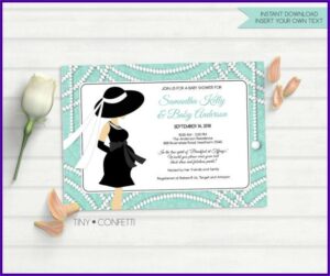 Breakfast At Tiffany's Online Invitations