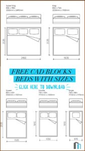 Bunk Bed Autocad Templates