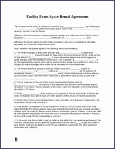 Business Lease Agreement Template South Africa