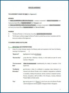 Business Loan Agreement Template Singapore