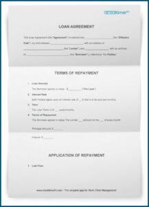 Business Loan Agreement Template South Africa
