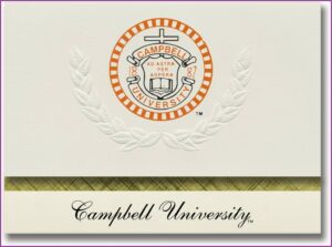 Campbell University Graduation Announcements