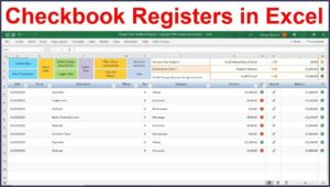 Checkbook Balance Template Excel