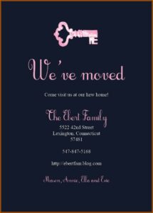 Christian House Warming Ceremony Invitation Wordings In English