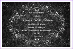 Classy Birthday Invitations Templates