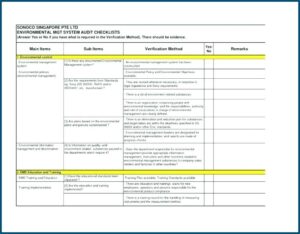 Construction Health And Safety Audit Template