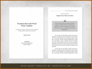 Cookbook Templates For Word