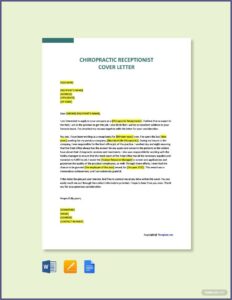 Cover Letter Sample Template Word Free