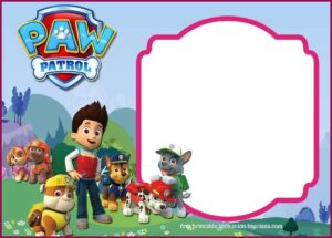 Create Paw Patrol Invitations Online