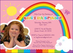 Daughter Birthday Invitation Message In English