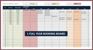 Day Appointment Calendar Template
