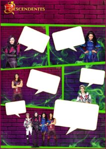 Descendants Birthday Party Invitation Templates Free