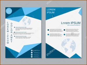 Double Sided Pamphlet Template