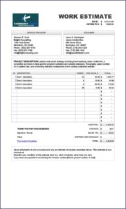 Electrical Quote Template Australia