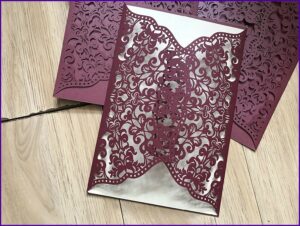 Elegant Birthday Invitation Cards