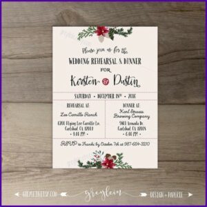 Etsy Rehearsal Dinner Invitations