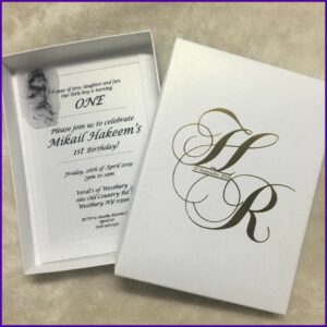 Fancy Birthday Invitation Card