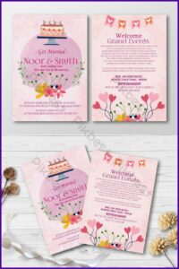 Floral Invitation Template Download Free