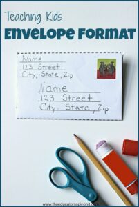 Format For Addressing Envelopes