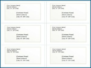 Free Address Labels Templates Word