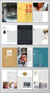 Free Download Indesign Magazine Layout Templates