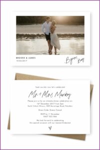 Free Elopement Announcement Templates