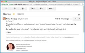Free Email Signature Templates Gmail
