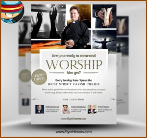 Free Printable Church Event Flyer Templates