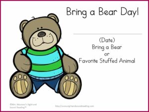 Free Printable Teddy Bear Picnic Invitations