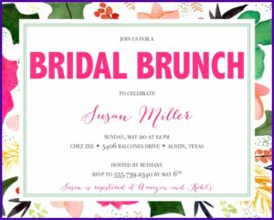 Funny Brunch Invitation Wording