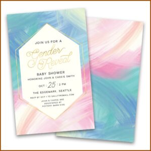 Gender Reveal Invitations Walmart