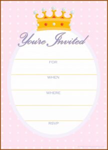 Golden Birthday Invitations Free