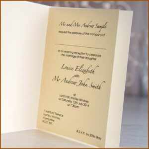 Informal Evening Wedding Invitation Wording Uk